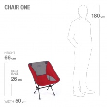 Helinox Campingstuhl Chair One rot